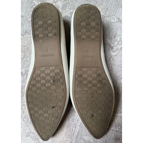 Birdies "The Goldfinch" Flats – Ecru, Pointed Toe - Picture 5 of 8